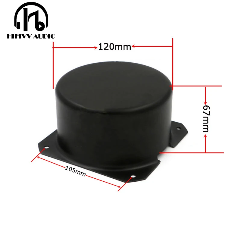 

Audio Power Transformer Cover Shielded magnetic field Magnetic Leakage Shield Amplifier PSU Chassis Shell 120*67mm