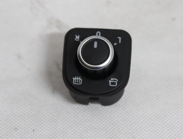 

Original Chrome Mirror Adjust Switch button With Auto Fold For VW Tiguan Passat B6 CC Golf 5 6 Jetta MK5 MK6 5ND 959 565 A