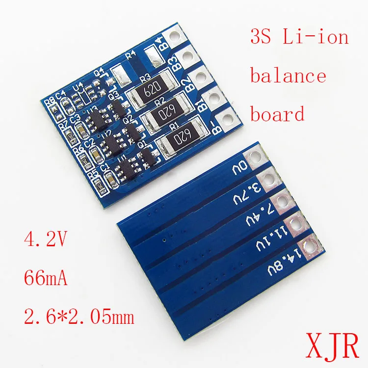 3S 4.2V Li-ion Li-Po Balancer Board