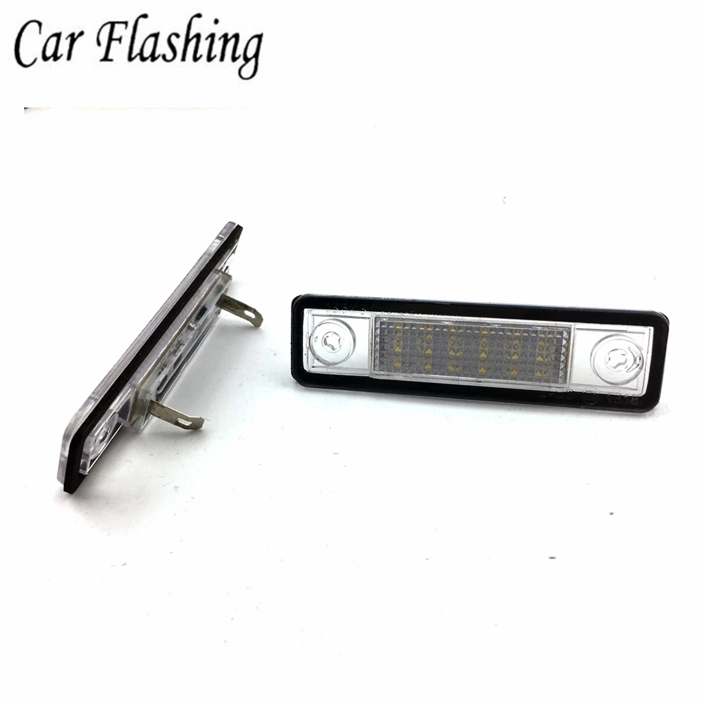 For Opel Corsa Vectra B Astra F G Omega A B Zafira A Signum LED No Error Canbus Car License Plate Light Number Auto Warning Lamp