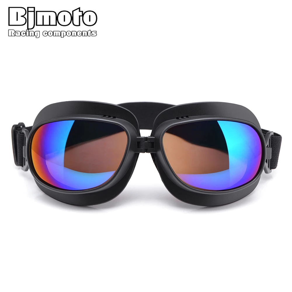 BJMOTO Universal Gafas Motorcycle Goggles Masque Motocross Goggles Helmet Glasses Windproof Off Road Moto Cross Helmets Goggles