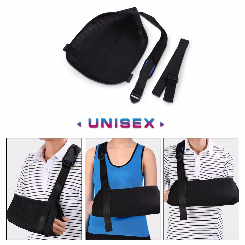 Medical Arm Sling Adjustable Shoulder Support Brace Breathable Elbow Wrist Fracture Protector Dislocation Arm Orthopedic Belt