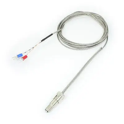 K Type 10mm 400C Thermocouple Temperature Measurement Sensor 9.8Ft