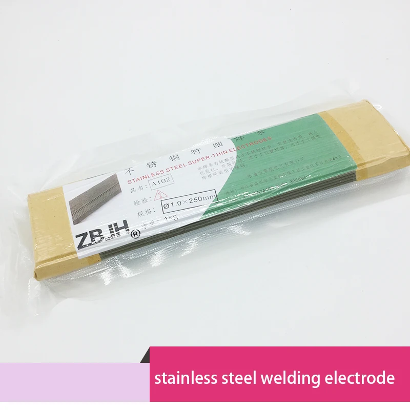 1KG A102 E308-16 304 stainless steel special welding electrode arc welding rods  1.0/1.2/1.4/1.6/1.8/2.0/2.5 /3.2/4.0/5.0mm