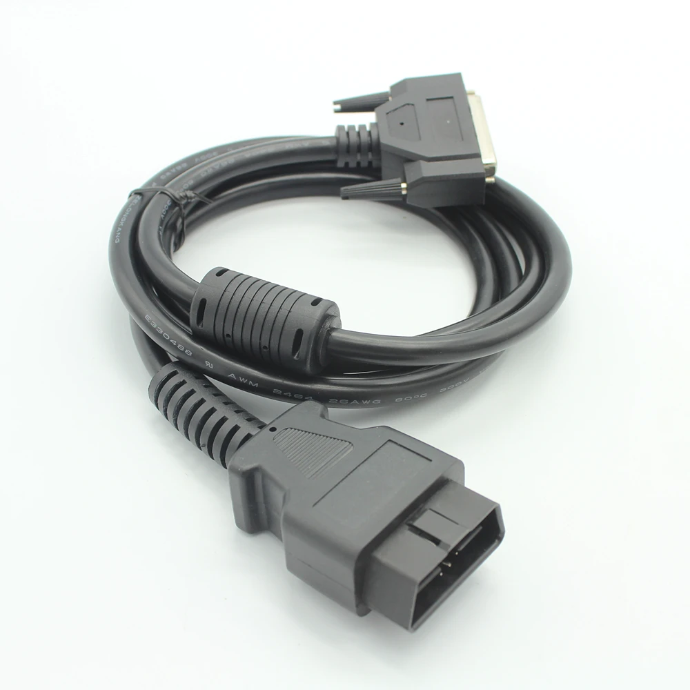 For Car diagnostic tools OBD2 16PIN Spnp-On Cables Red Box Main Cable Blue-Point Testing Cables to 25PIN Bluepoint cable