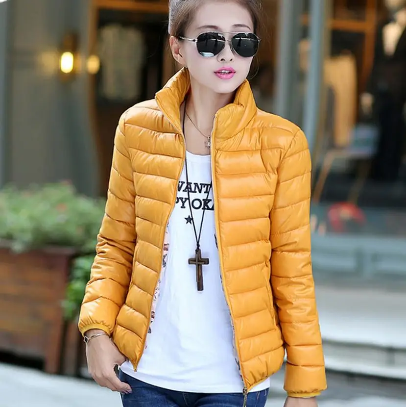 Winter Women's Jacket Fashion Brand Female Down Cotton Jackets Size 4XL  Coat Female Slim Warm Outwear