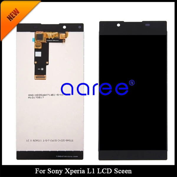 5.5\' 100% tested Gurantee For Sony Xperia L1 LCD Display For Sony Xperia L1 G3312 Screen Touch Digitizer Assembly