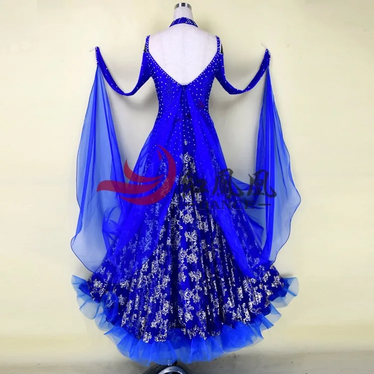 High-end International Standard Ballroom Smooth Dance Competition Dress, /Ballroom Standard Tango Waltz Dance Dress