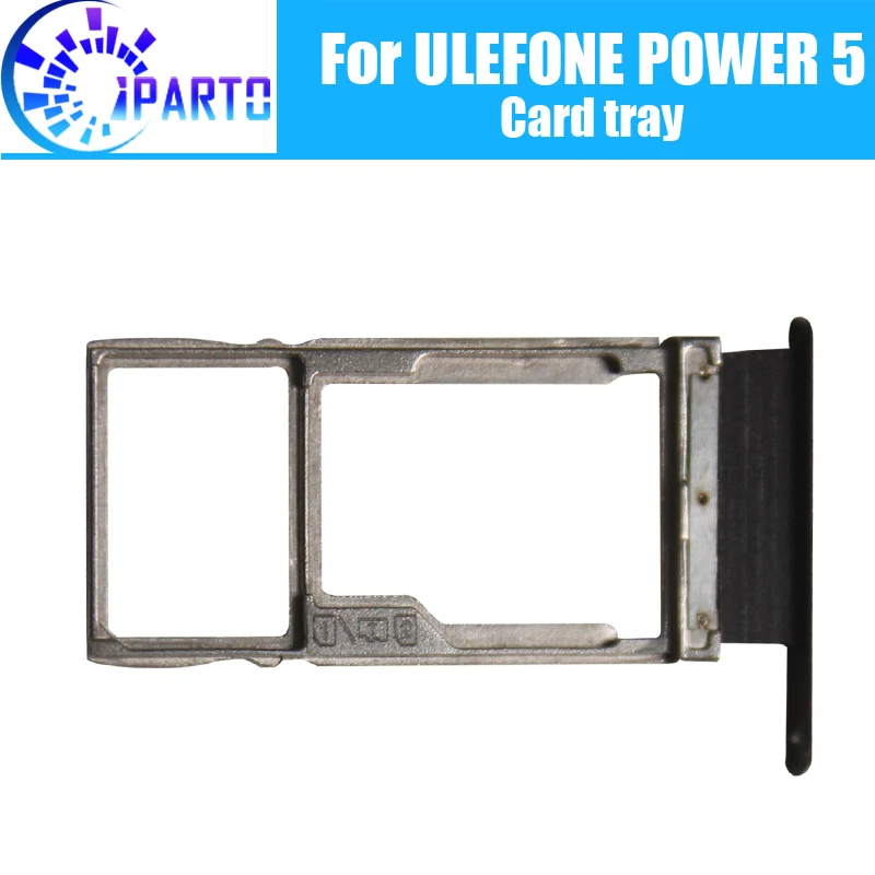 ULEFONE POWER 5 ถาดใส่การ์ด 100% ใหม่ที่มีคุณภาพสูงใหม่ซิมการ์ดถาดซิมการ์ด Holder Replacement สำหรับ 5