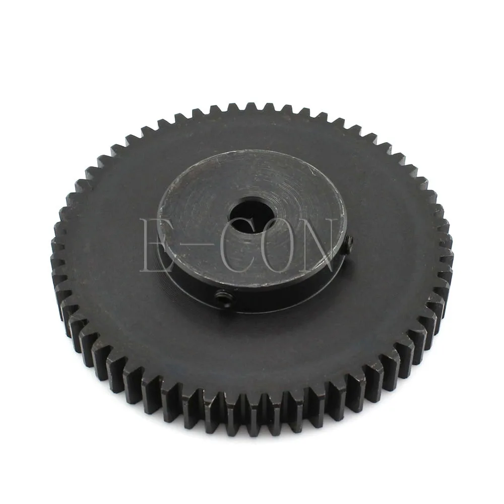 

1pcs 1.5M60T 12mm Width 8mm/10mm/12mm/15mm/16mm/17mm/20mm Bore Hole 60 Teeth Module 1.5 Motor Metal Gear Wheel Top Screw