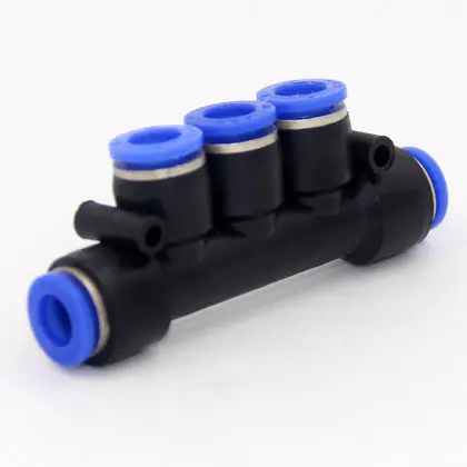 

PK04/PK06/PK08/PK10/PK12 fitting,five joint, Pneumatic component,pneumatic quick connector,five-pass joint,tube connector