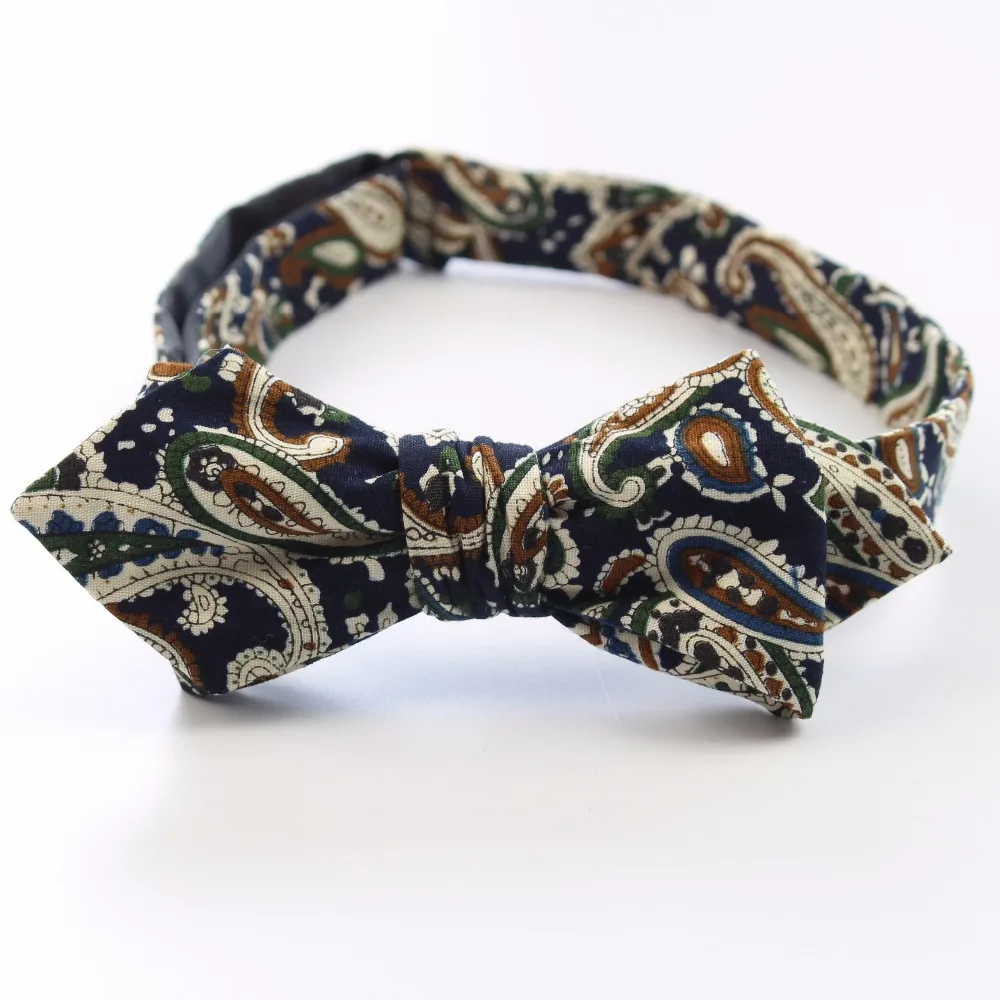 Mens Designer Fashion Cotton Self Tie Bowtie Butterfly Apparel Accessories Necktie Novelty