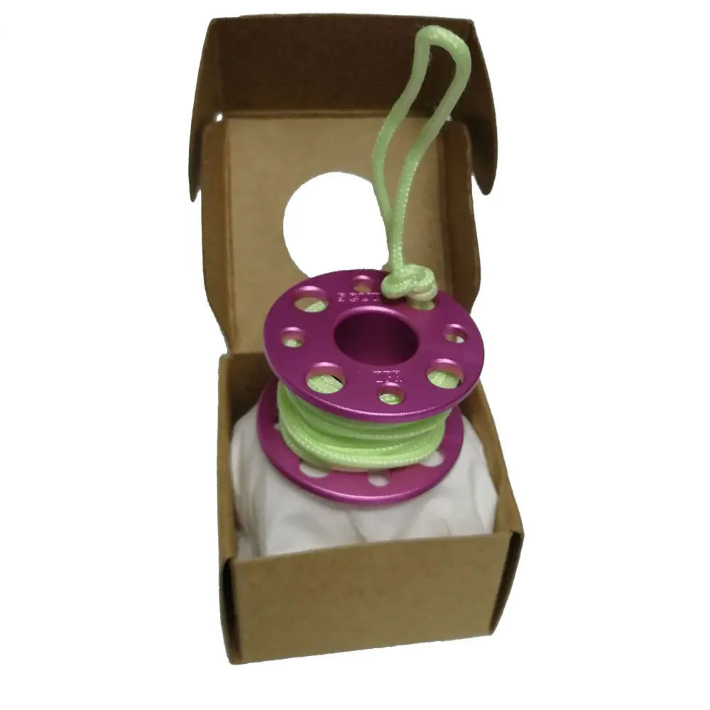 Mini Scuba Diving Finger Reel Reel Model Diving Gift With Line Reel Gift Diving Pendant Diver Bag hang decoration