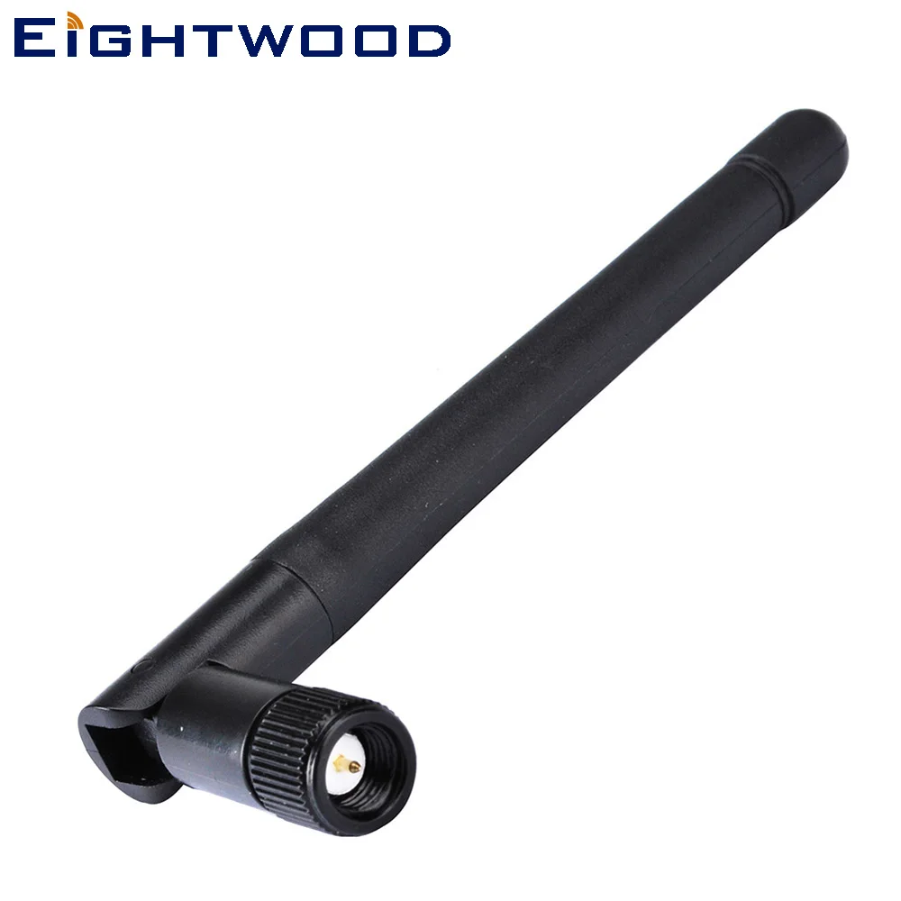 Eightwood Omni GSM антенна 2dbi 880-960 МГц 1710-1990 МГц SMA Male для широкополосного беспроводного маршрутизатора D-Link AT&T Netgear Linksys Cisco