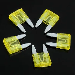 10Pcs/lot 20A 20 Amp ATM Mini Blade Fuse Auto Car Motorcycle Trucks Bus Boat Blade Fuses Insurance Tablets Car Fuses Auto Parts