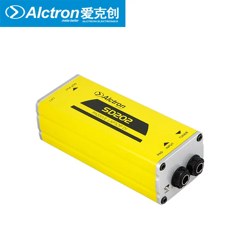 Alctron SD202 صندوق DI سلبي عالي الأداء لأدوات الإخراج العالية