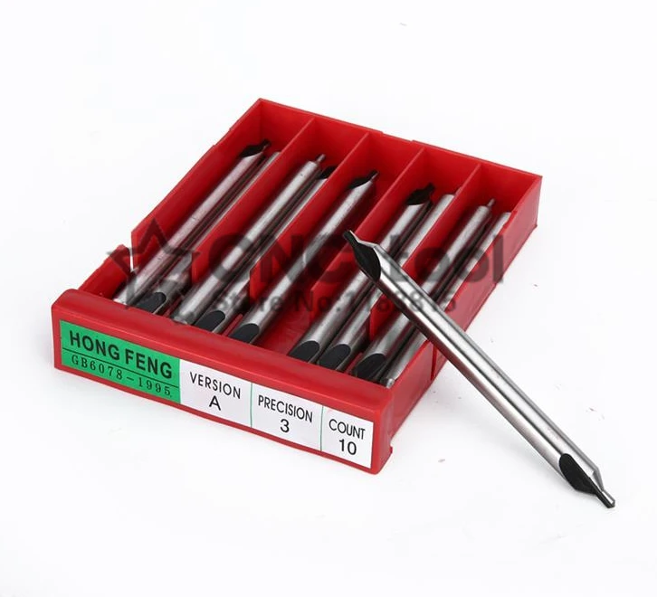 1.5*4*100 Mm 5 Cái/bộ 4 Mm Cuống Lá 60 Độ HSS Chất Lượng Cao Dài Trung Tâm Mũi Khoan Phi Công mũi Khoan Miễn Phí Vận Chuyển