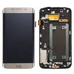 G925 LCD Screen For Samsung S6 Edge G925F Display Touch Screen  Digitizer Assembly With Frame Replacement Parts