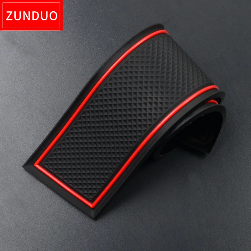 ZUNDUO for Mitsubishi DELICA D:5 d5 Japan in southeast Asi Rubber Anti-Slip Gate Slot Cup Pad Non-Slip Mats Door Mat Accessories