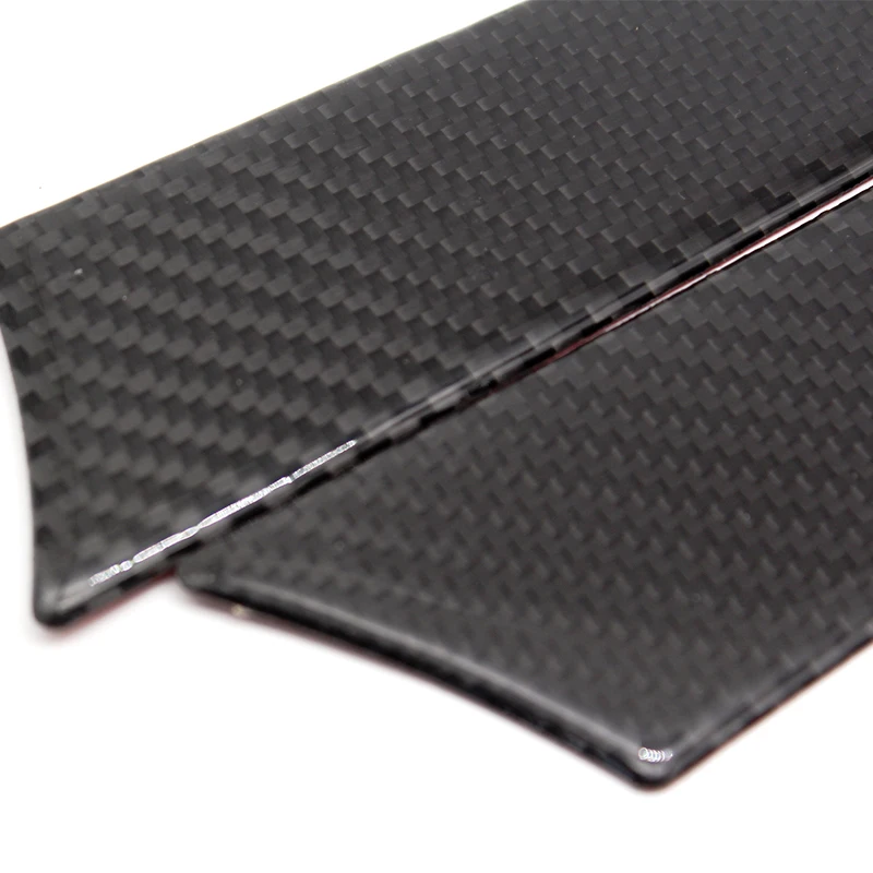 For Audi A4 B8 A5 2009 2010 2011 2012 2013 2014 2015 2016 4pcs Car Accessories Window Door Panel Decor Cover Sticker Trim Strips