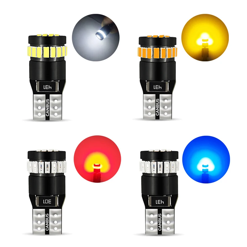 2x W5W T10 LED Bulb Clearance Parking Light for Mercedes Benz W204 W203 W205 W211 W212 W210 W124 194 168 Car Interior Light