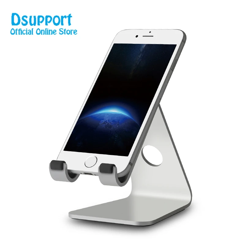 Подставка из алюминиевого сплава для планшетов с диагональю 10 дюймов и большинством мобильных настольных подставок