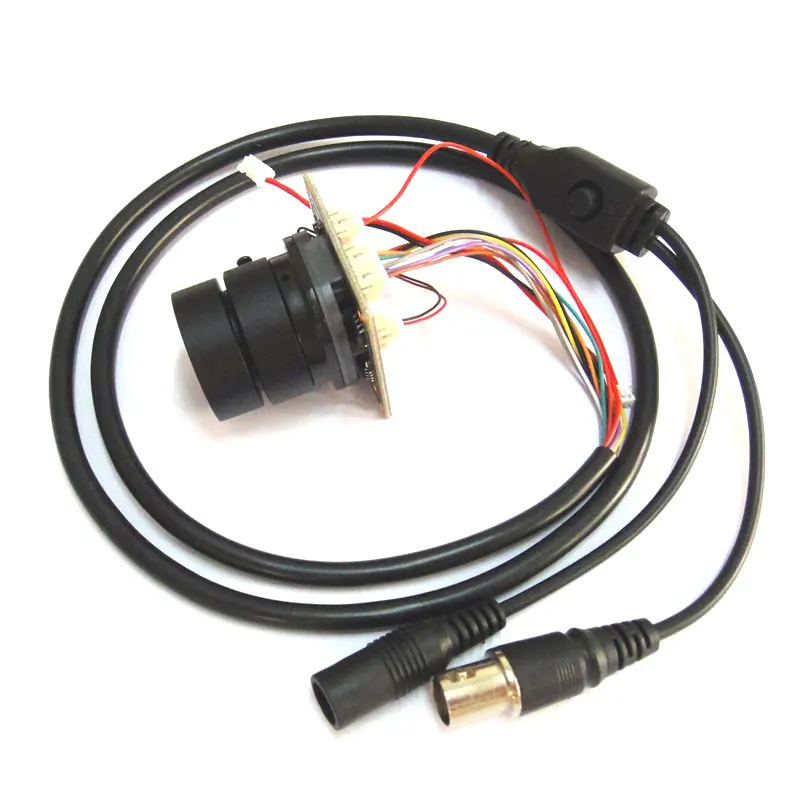 

HD AHD CVBS module 1/2.9" Starlight Low illumination CCTV board camera PCB IMX323 + NVP2441, lens, ircut, osd manu cable