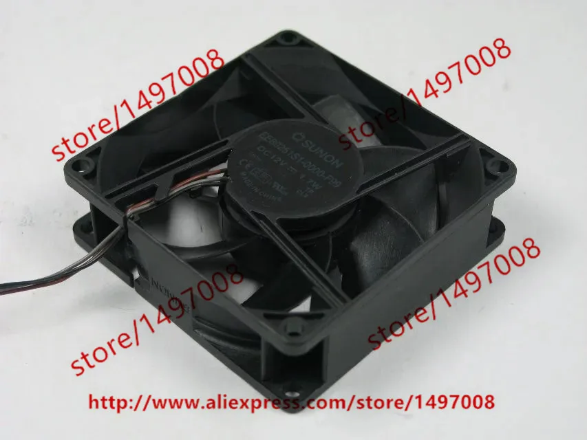 

SUNON EE80251S1-0000-F99 DC 12V 1.7W 80x80x25mm Server Cooling Fan