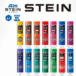 2pcs/lot No Break Japan Pentel 0.5mm Mechanical Pencil Lead Refill Stein Enhanced Silica 2H 4B Graphite Pencil Stationery C275