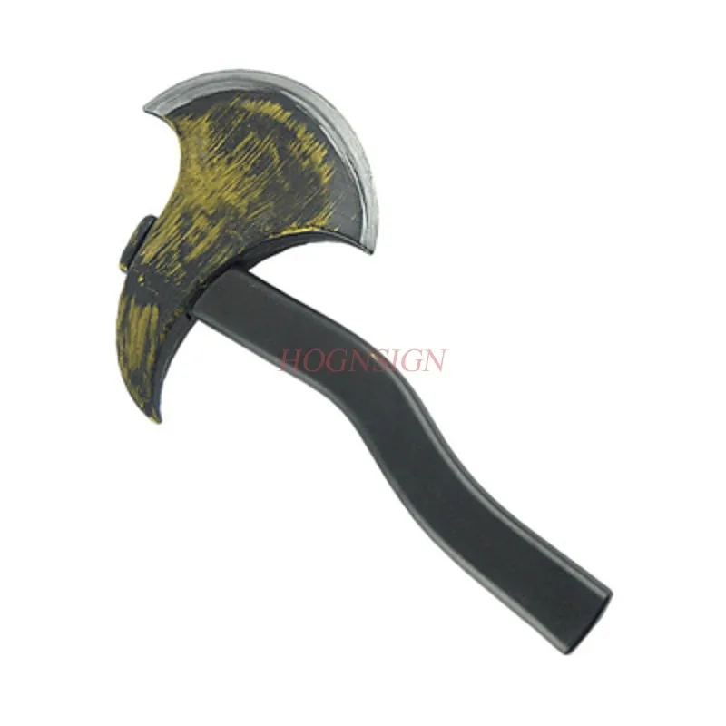 Halloween Weapon Weapon Drama Stage Performance Props Children Toy Simulation Chopper Axe Plastic Machete 2021