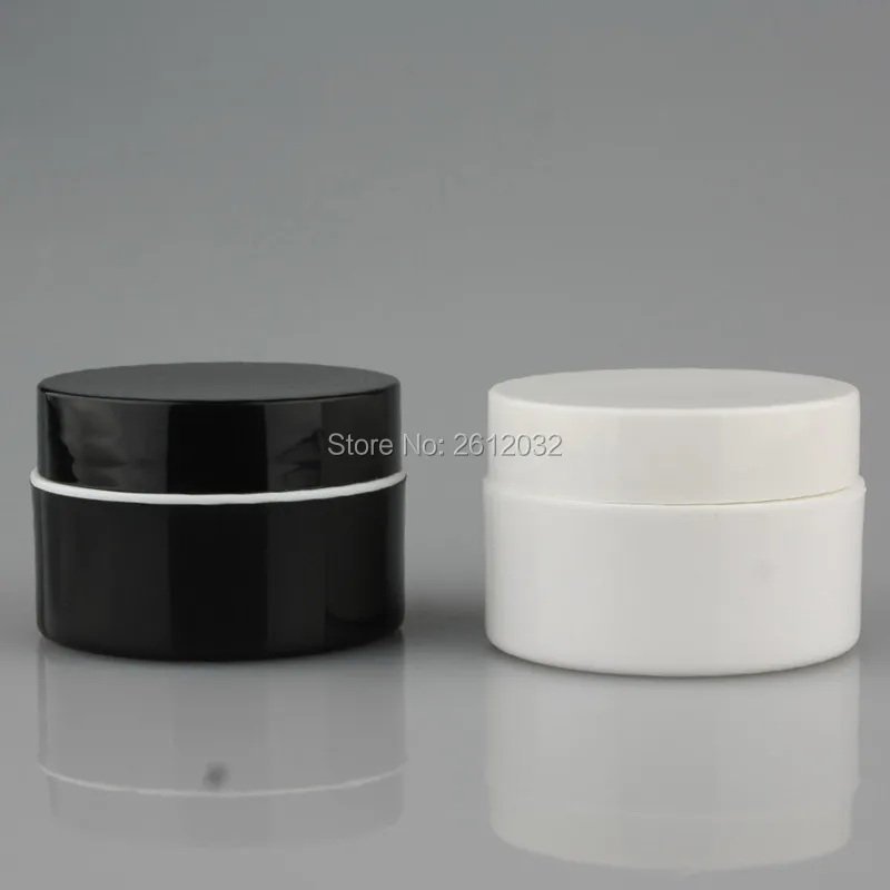 

20g Plastic White Cream jar and Small Cosmetic Powder container for Beauty package Free Shipping F2017390