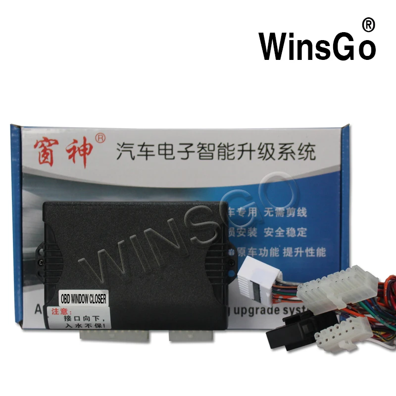 

WINSGO AUTO Power Window Safety For Toyota Yaris Left hand Drive 2008-2012 Car Window Closer Closing & Open