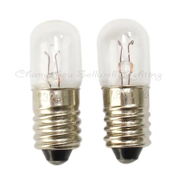 2022 Real Rushed Commercial Professional Ccc Ce Lamp Edison 4.8v 0.3a E10x28 Miniature Lamp Light Bulb A157