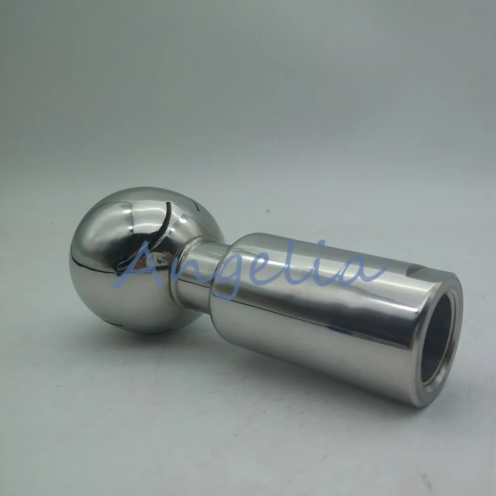 

DN25 1 "BSP из нержавеющей стали 304 с внутренней резьбой, чистящая головка, санитарный вращающийся шарик-распылитель