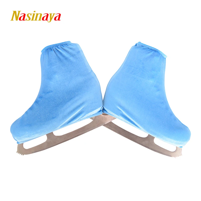 Figure Skating Competition Rhythmic Gymnastics Shoes Cover For Children Adult Velvet Solid Roller Skate Accessories Sports