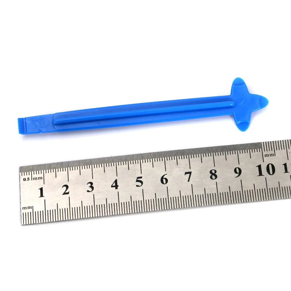 DIYFIX 10Pcs 4" Durable Triangle Nylon Plastic Spudger Pry Opening Crowbar for Mobile Phone Tablet Disassemble Repair Tool Set
