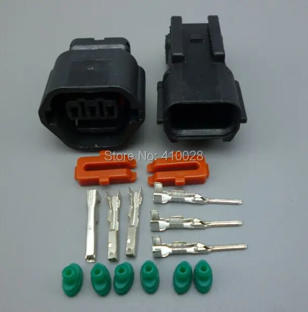 Shhworldsea 3 حفرة التيار المتناوب الجمعية السيارات عمود الحدبات الاستشعار كابل المقبس سيارة التوصيل 7283-8730-30 7182-8730-30 MG611611-5 MG641234-5