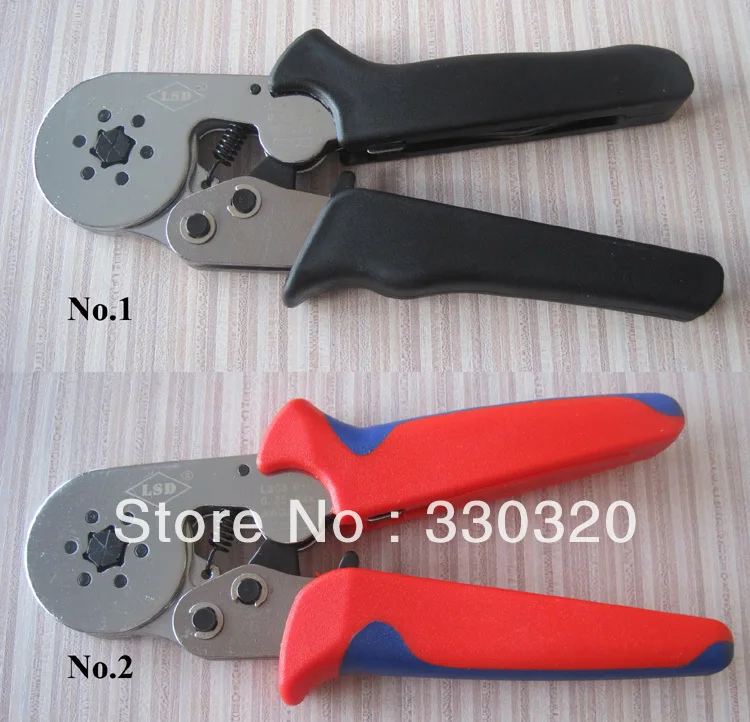 hand Crimping Tool kits / set for cable ferrules / wire end sleeves 0.25-6mm2