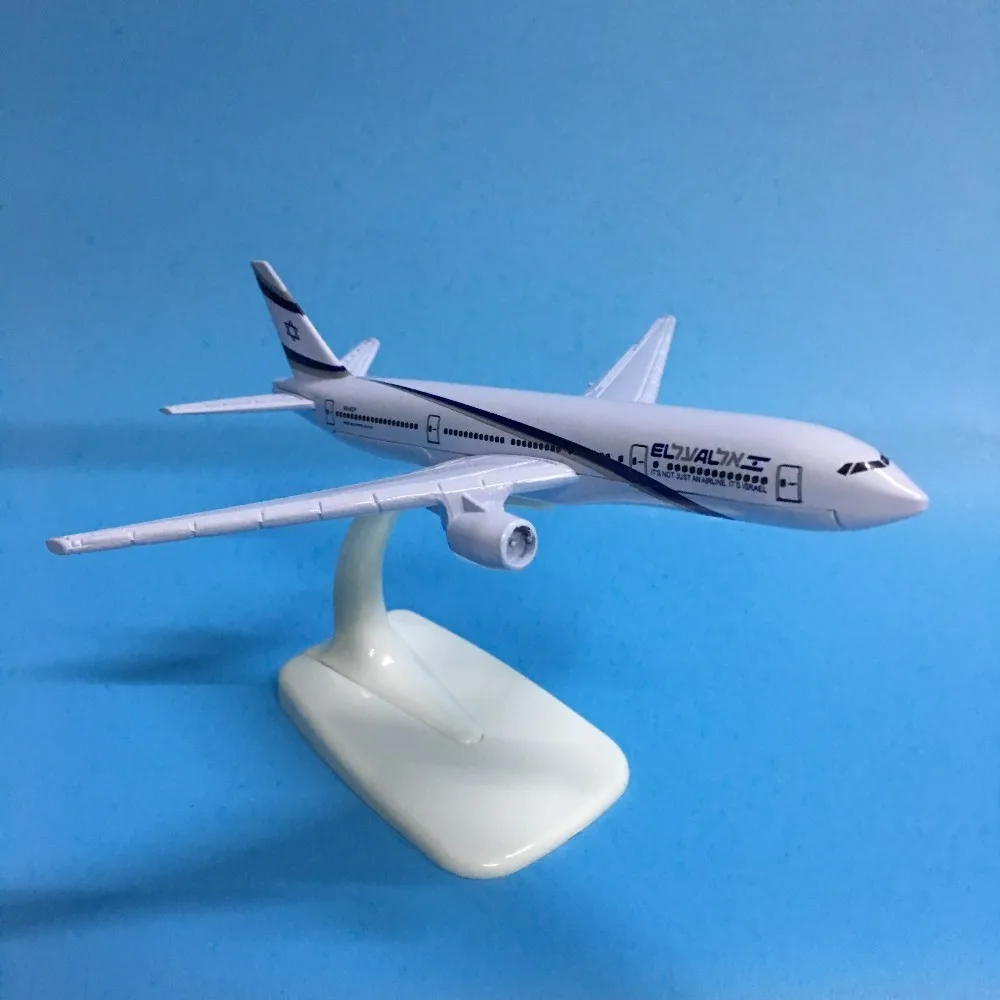 Jason Tutu Pesawat Model Pesawat Israel Boeing B777 Pesawat Model Diecast Metal 1:400 16 Cm Model Pesawat Terbang Pesawat Mainan Hadiah