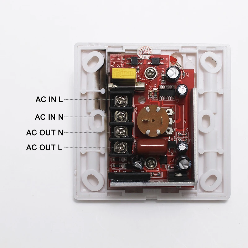 Imagem -03 - Controle Remoto ir Mais Interruptor Led Triac 3100 Dimerização sem Cintilação com Memória Temporizada