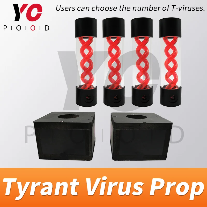 T-Virus prop Room escape put the virus to the designated location to unlock YOPOOD real life takagism games in chamber room