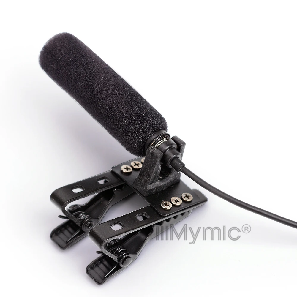 Long Distance Sound-absorbing !! Pro 3Pin 4pin 3.5mm Lockable Lapel Microphone for AKG Shure Sennheiser Wireless Transmitter