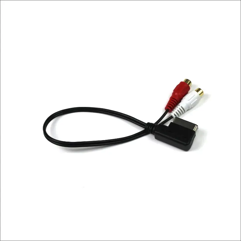 

Car RCA Adapter Connector AMI Interface For Audi A1/A3/A4/A5/A6/A8 Auto Audio Media Cable Data Wire