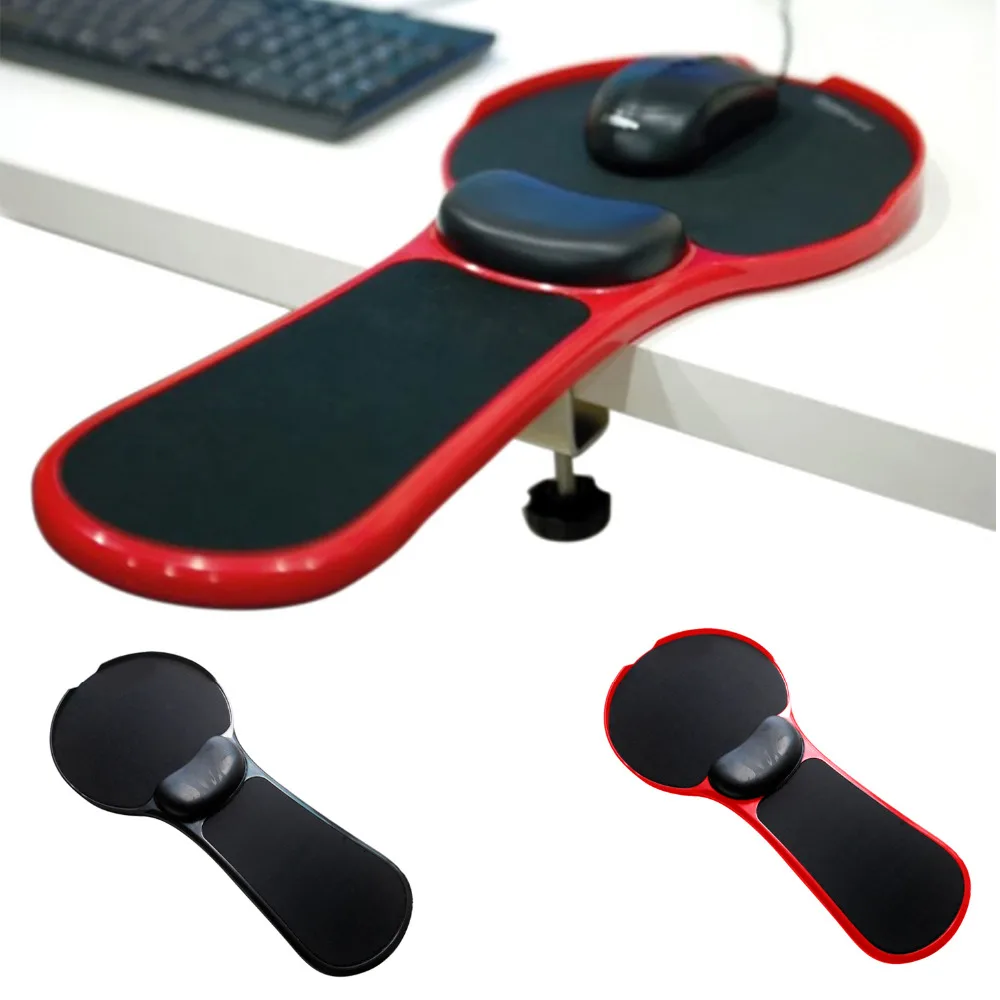 

Adjustable Computer Wrist Rest Armrest Desk Chair Dual Purpose Attachable Home&Office Arm Support Mouse Pad Stand Desk Extender