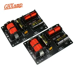 GHXAMP 350W 700W 2 Way Crossover Audio Board Tweeter Bass Speaker Frequency Divider For 4-8Ohm Speaker Filter 2800HZ 2PCS