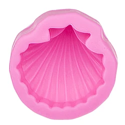 Big Famous Sea Shell Shape 3D Silicone Fondant Cake Mold Tools Bakeware  E598