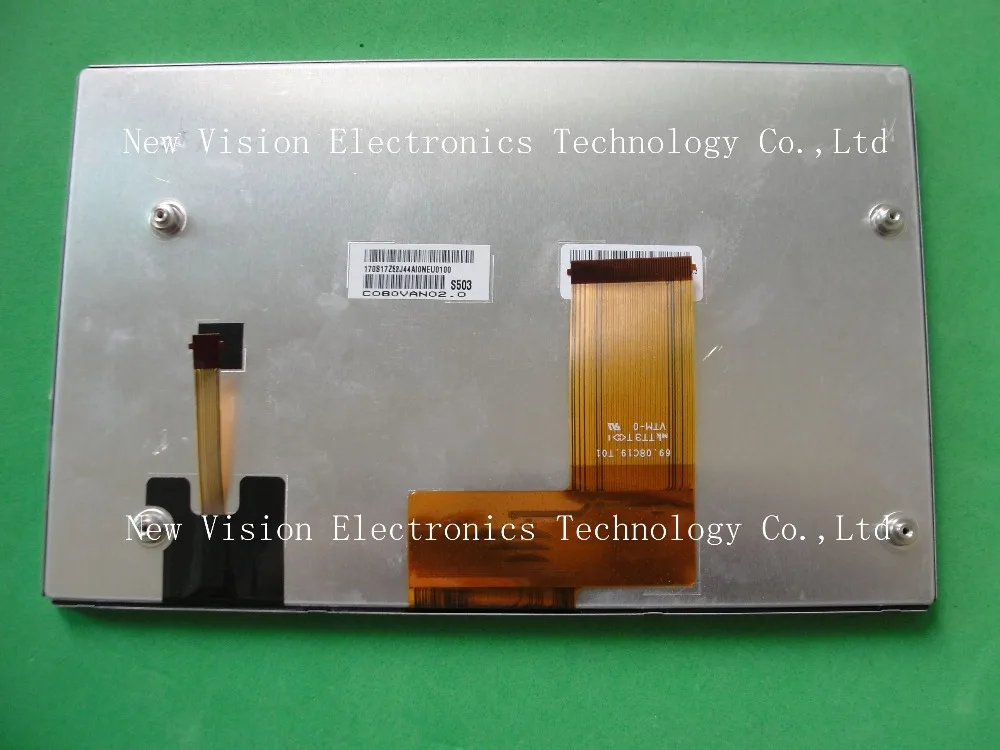 

C080VAN02 C080VAN02.0 Brand New Original A+ quality 8 inch LCD Display screen panel for car GPS