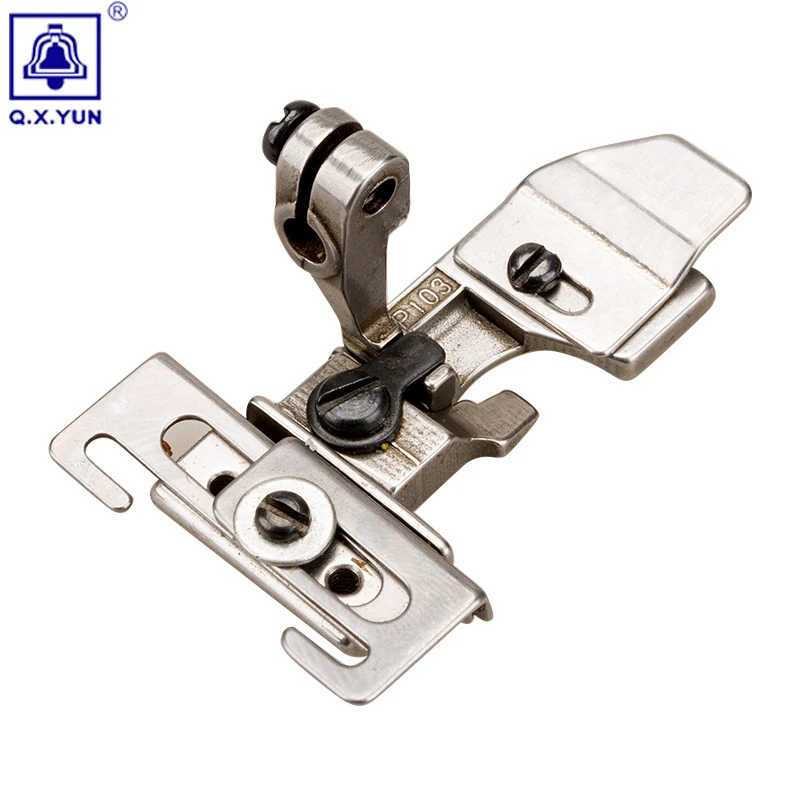 Industrial presser foot pressure tightness SIRUBA P103-4 (P103 / F374) on paragraph 747 sewing machine package lace presser