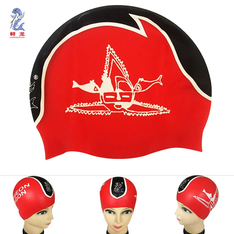 Silicone Diving Swimming Caps Hats For Man Women Adults