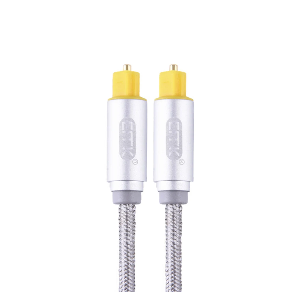 Cable óptico Toslink Digital macho a macho, Cable de Audio óptico Toslink SPDIF de 1M/1,5 M/2M/3M/5M OD de 4,0mm para DVD, CD, TV Box